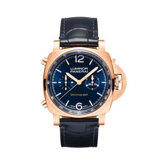 Panerai Luminor Chrono Goldtech™ Blu Notte 18k Yellow Gold Ref. PAM01111