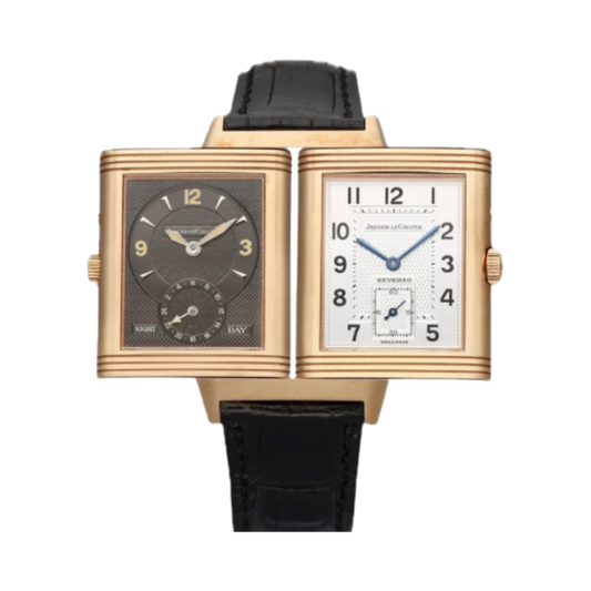 Jaeger LeCoultre Reverso Duo “Rose Gold” Nigft & Day “Duoface” Ref. 270.2.54￼