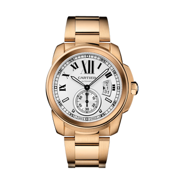 Cartier Calibre de Cartier 18k Rose Gold Ref. W7100018