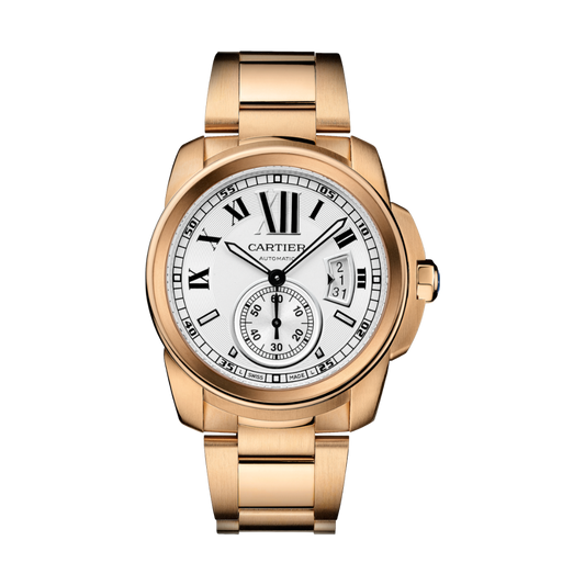 Cartier Calibre de Cartier 18k Rose Gold Ref. W7100018