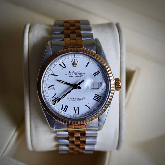Datejust 36 Caratula Blanca