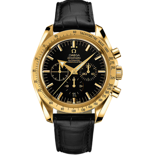 Omega Speedmaster Broad Arrow 18k Yellow Gold Ref. 3651.50.31
