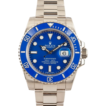 Rolex Submariner ¨Smurf¨ Ref. 116619LB 40MM